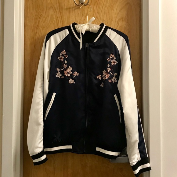 Thread and Supply Floral Bomber Jacket - Picture 2 of 6